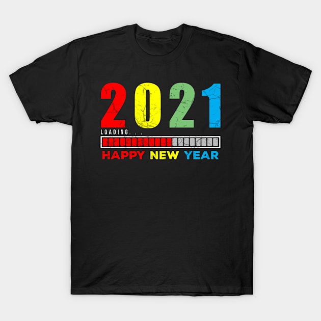 Loading 2021 Happy new year T-Shirt by SiegfriedIlligDesign